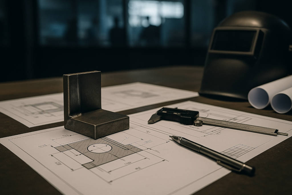 Asesoría técnica industrial, piezas metalicas