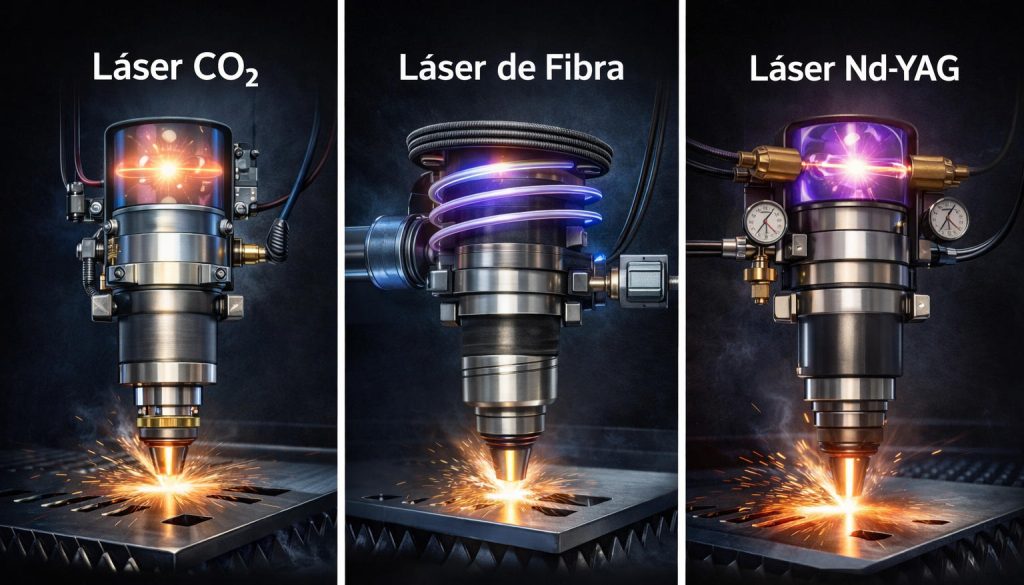 Tipo de gas de corte por láser