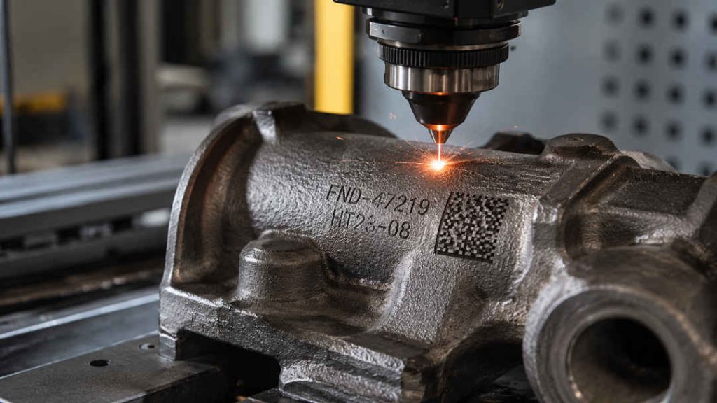 marquage laser fonderie